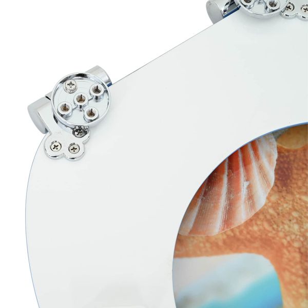 Мека затваряща се тоалетна седалка 2 pcs Морска миданка ПДЧ