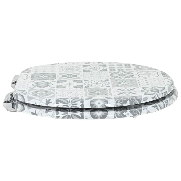 Мека затваряща се тоалетна седалка 2 pcs 44 x 38 см ПДЧ