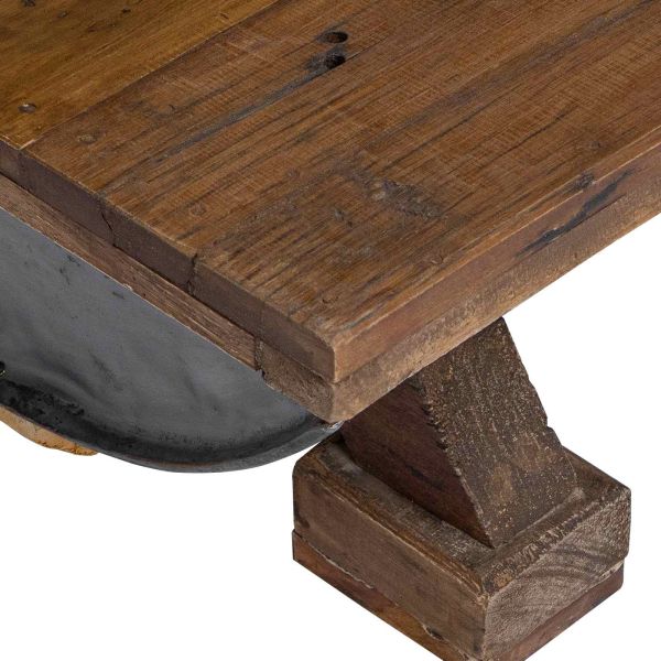 Масичка за кафе Естествен 90 x 50 x 35 cm Дърво