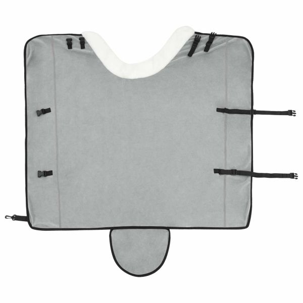 Конско одеяло Пълно тъмно зелено 155 cm Полар флийс