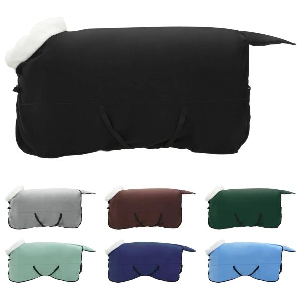 Конско одеяло Черно 165 cm Полар флийс