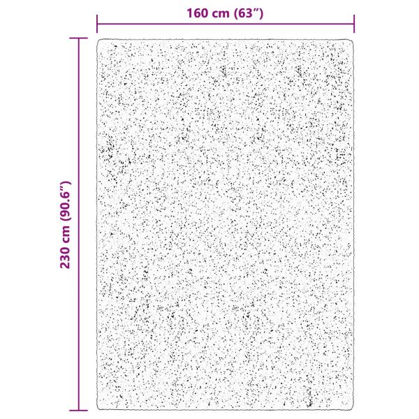 Килими за помещение HUARTE Кафяво 230 x 160 см Полиестер
