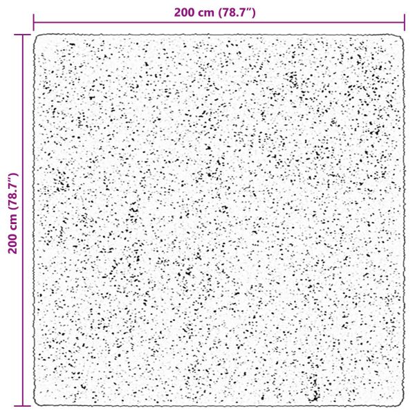 Килими за помещение HUARTE Кафяво 200 x 200 cm Полиестер