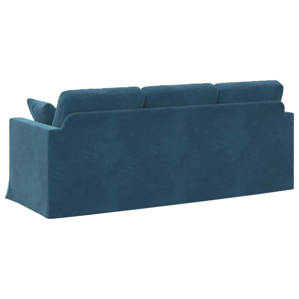 Диван Синьо Общи размери: 198 x 78 x 80 см (Ш x Дълб x В)