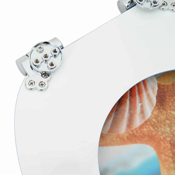 Мека затваряща се тоалетна седалка Морска миданка 44 x 38 см