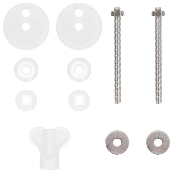 Мека затваряща се тоалетна седалка Жълт и бял 44 x 38 см ПДЧ