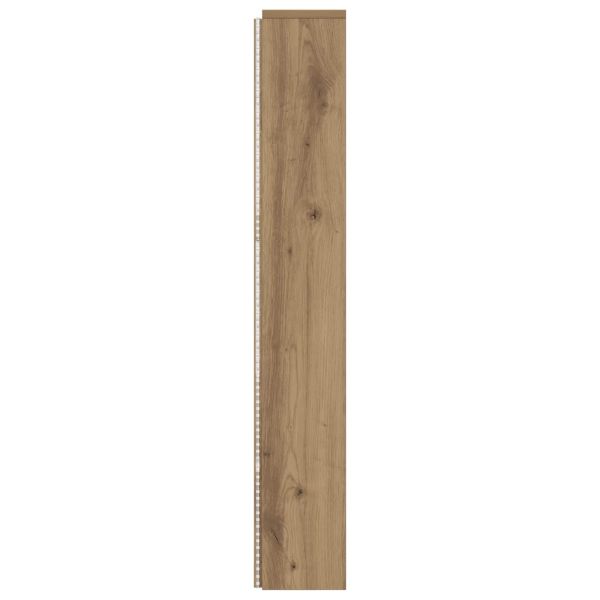 Табла за легло с LED осветление Дъб Артизан Инженерно дърво