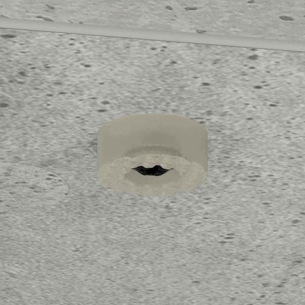 Крайна масичка 2 pcs Циментено сиво 30 x 30 x 56 см