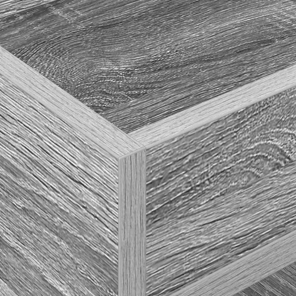 Крайна масичка 2 pcs Сив Сонома 30 x 30 x 56 см Инженерно дърво