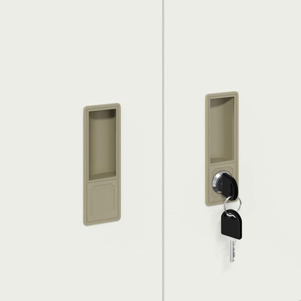 Шкаф за съхранение Бял 90 x 40 x 40 см Стомана