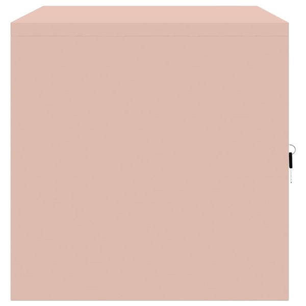 Шкаф за съхранение Розово 80 x 40 x 40 cm Стомана