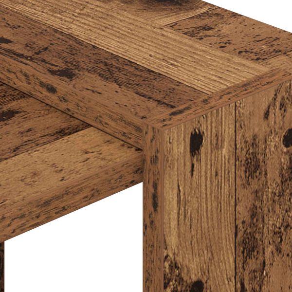 Рафт за книги Старо дърво 52 x 25 x 71,5 см Инженерно дърво