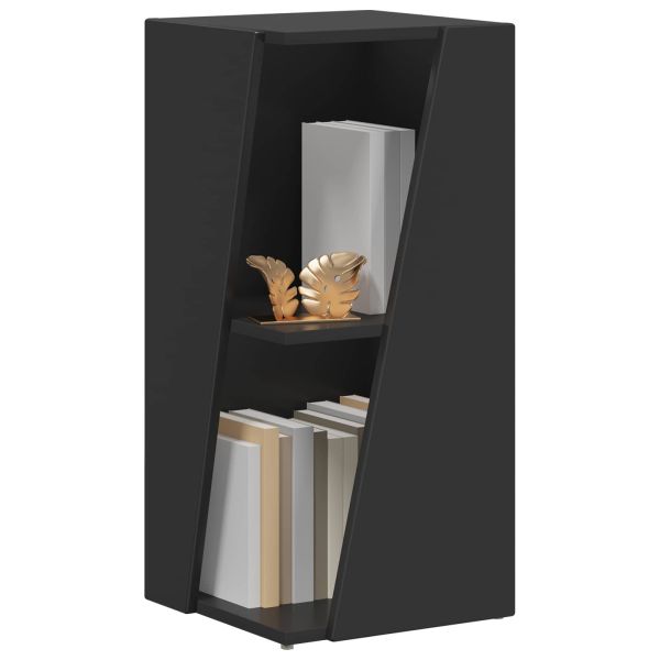 Странична рафт Черно 33 x 32 x 70,5 см Инженерно дърво