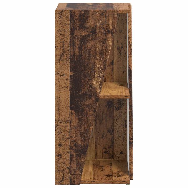 Странична рафт Старо дърво 33 x 32 x 70,5 см Инженерно дърво