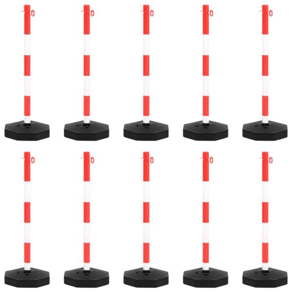 Комплект сигнални колчета с 10 м пластмасова верига