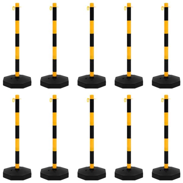 Комплект сигнални колчета с 10 м пластмасова верига