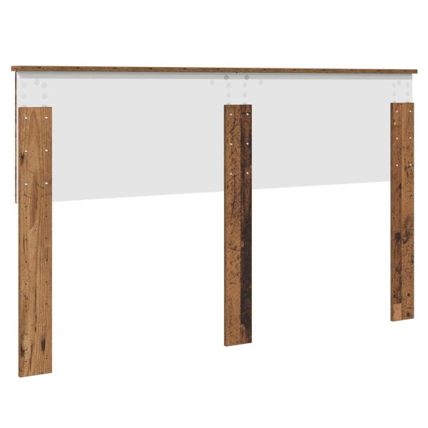 Облегалка за глава с таблото Старо дърво 150 cm Инженерно дърво