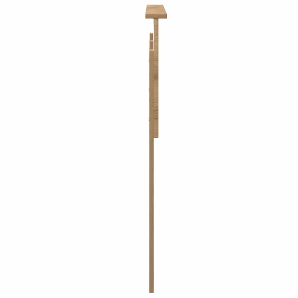 Облегалка за глава Дъб 120 cm Инженерно дърво