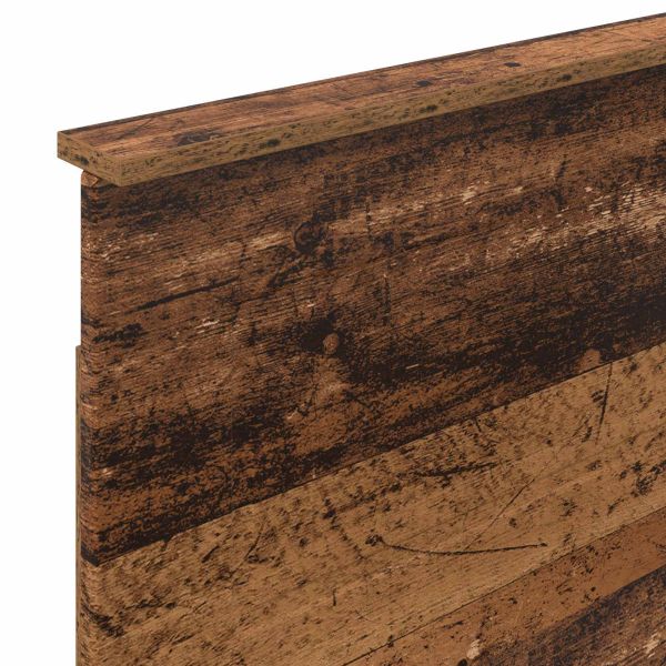 Облегалка за глава Старо дърво 90 cm Инженерно дърво