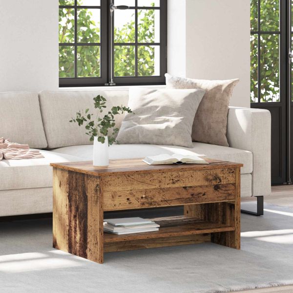 Масичка за кафе Старо дърво 80 x 50,5 x 41,5 см Инженерно дърво