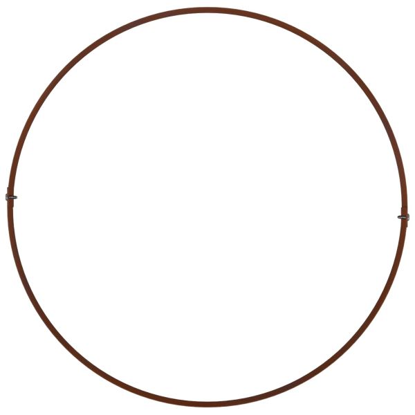 Пръстен за саксия Кафяво 40 x 40 x 20 cm Патинираща стомана