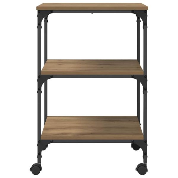 Стойка за принтер Дъб 50 x 41 x 75 см Инженерно дърво