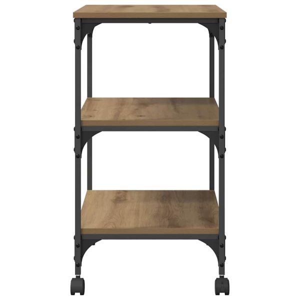 Стойка за принтер Дъб 50 x 41 x 75 см Инженерно дърво