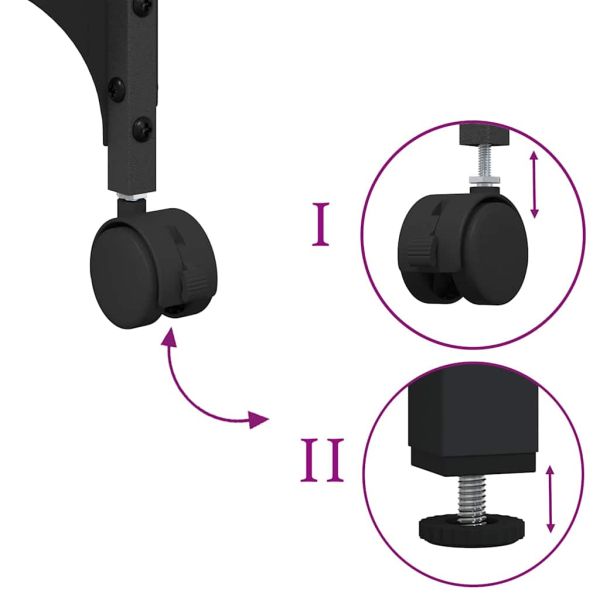 Стойка за принтер Дъб 50 x 41 x 75 см Инженерно дърво
