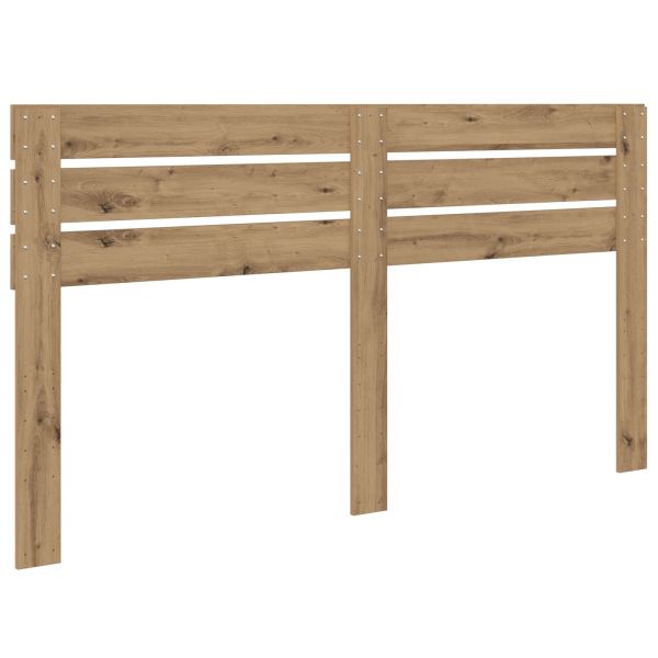 Облегалка за глава Дъб 180 cm Инженерно дърво