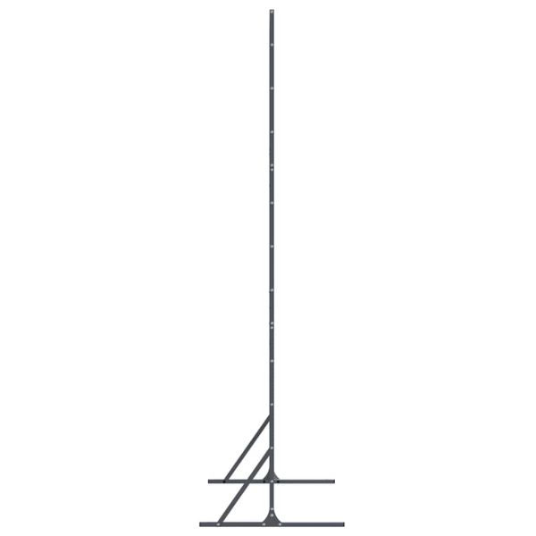 Екран за уединение Антрацит 100 x 50 x 180 см Стомана