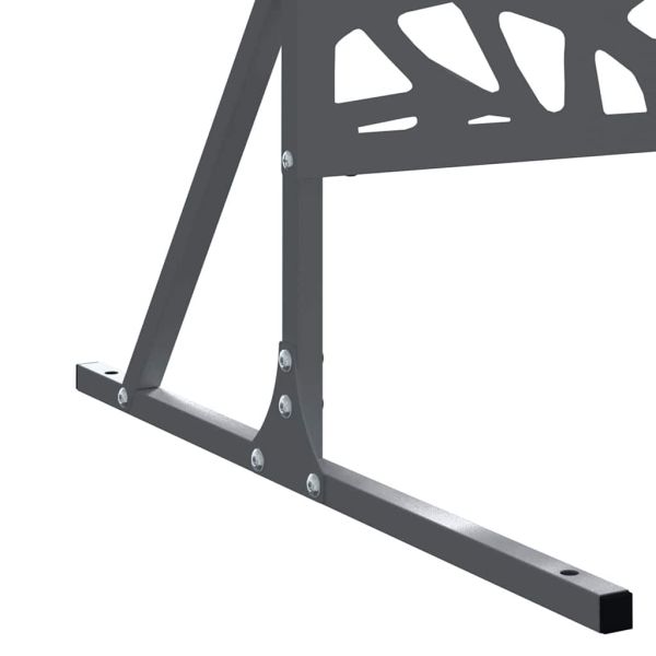 Екран за уединение Антрацит 100 x 50 x 180 см Стомана