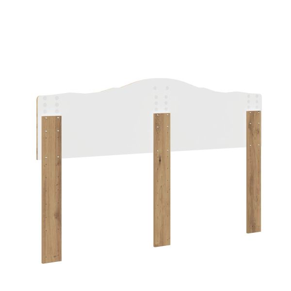 Облегалка за глава Дъб 140 cm Инженерно дърво