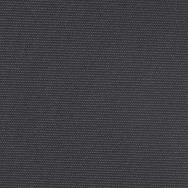 Прибираща се странична тента, черна, 120x500 см