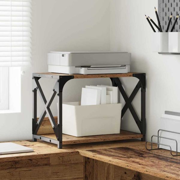 Стойка за принтер Старо дърво 44 x 26 x 31.5 см Инженерно дърво