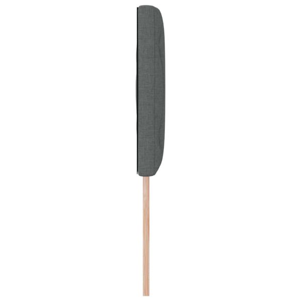 Облегалка за глава Сив 160 cm текстил