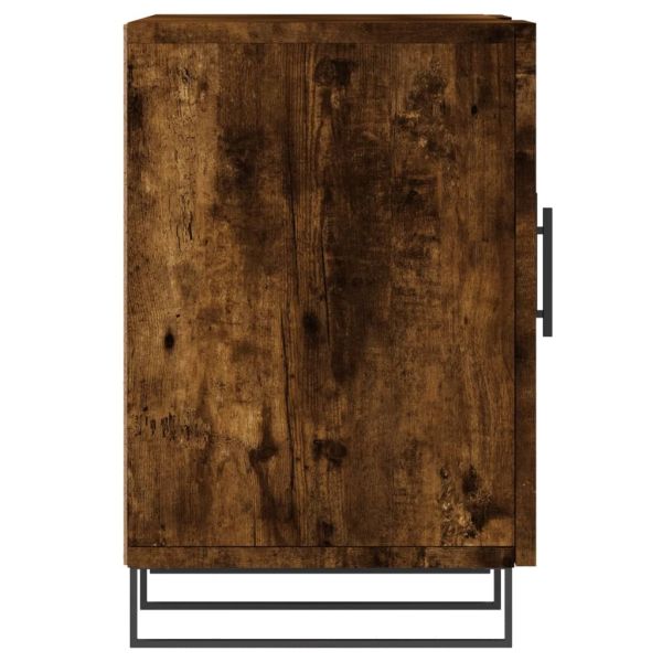 ТB шкаф, опушен дъб, 150x30x50 см, инженерно дърво