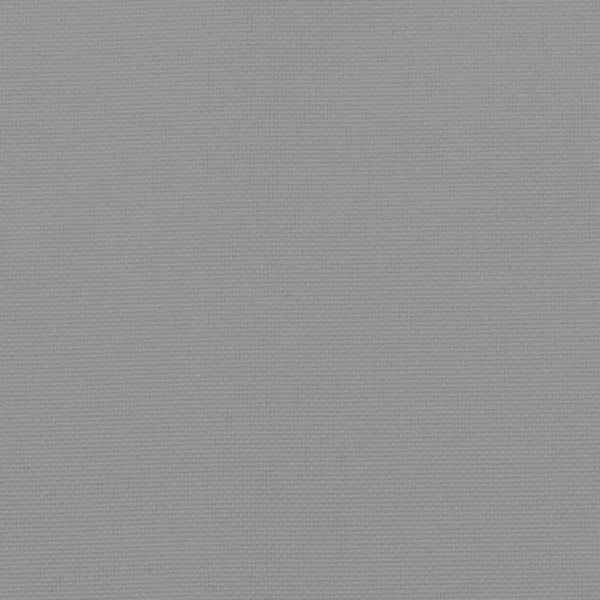 Палетна възглавница, сива, 80x40x12 см, текстил