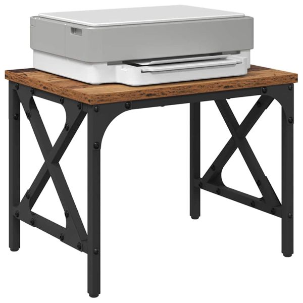 Стойка за принтер Старо дърво 40 x 30 x 31 см Инженерно дърво