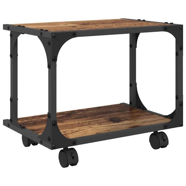 Стойка за принтер Старо дърво 41 x 28 x 33.5 см Инженерно дърво