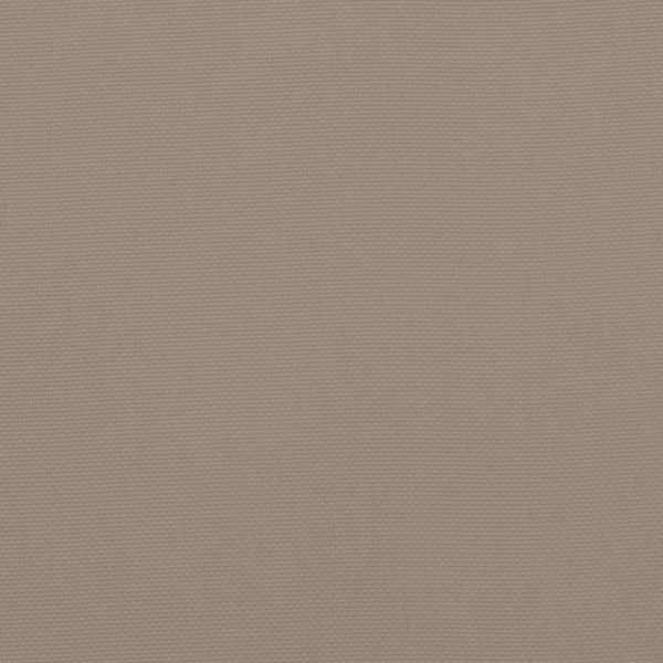 Палетна възглавница, таупе, 120x80x12 см, текстил