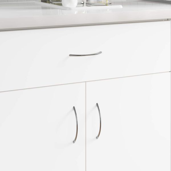 Дръжка 1385 pcs Сребрист 107 x 3.6 x 23 мм Неръждаема стомана