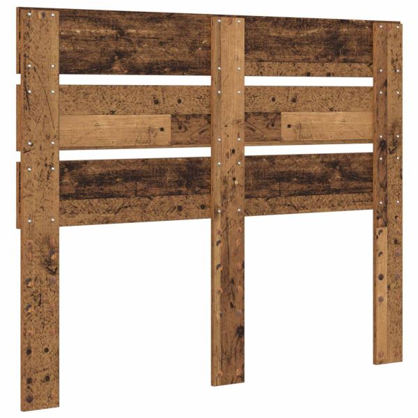 Облегалка за глава Старо дърво 120 cm Инженерно дърво