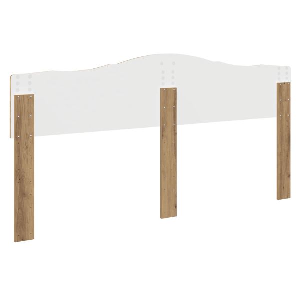 Облегалка за глава Дъб 200 cm Инженерно дърво