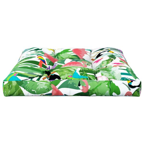 Палетна възглавница, многоцветна, 70x70x12 см, текстил