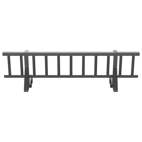 Снегозадържател за покрив Антрацит 800 x 29,5 x 34,5 см Стомана