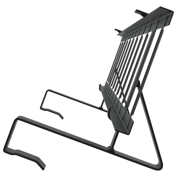 Снегозадържател за покрив Черно 100 x 29,5 x 34,5 см Стомана