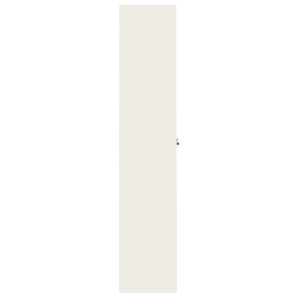 Шкаф за папки бял 105x40x180 см стомана