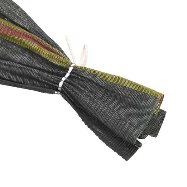 Пясъчни торби, 25 бр, тъмнозелени, 103x25 см, HDPE