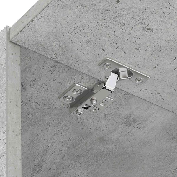 Шкаф за пералня Бетон 67,5 x 68 x 200 см Инженерно дърво