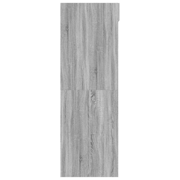 Шкаф за пералня Сив Сонома 67,5 x 68 x 200 см Инженерно дърво